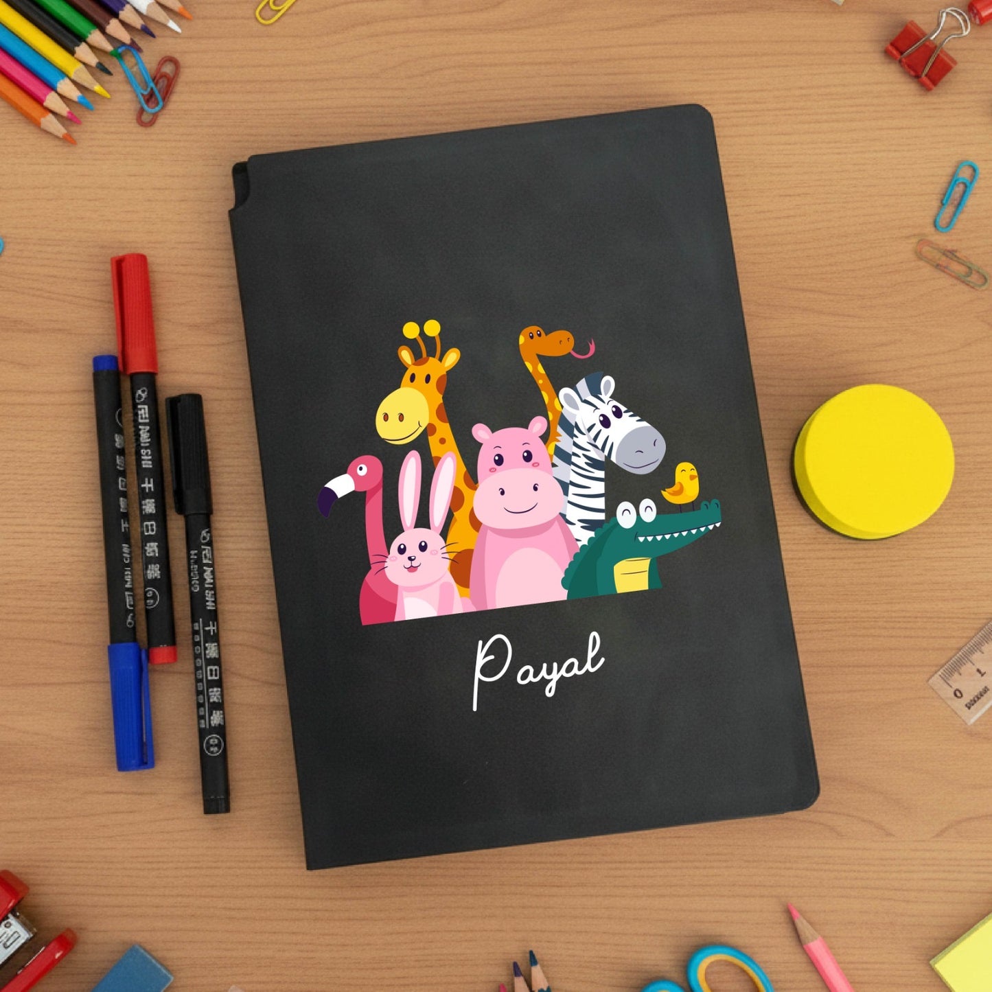 Personalised reusable erasable notebook A5
