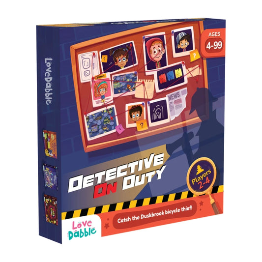 Detective On Duty- Board Game by Love Dabble