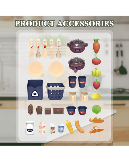 Mini Kitchen Playset for Toddlers