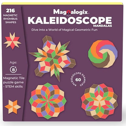 Magnalogix Magnetic Puzzles Kaleidoscope Mandalas