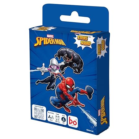 Clash Card Game Spider- Man Edition| Clash in The Marvel Universe for Families and Kids
