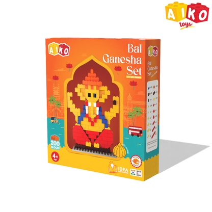 Bal Ganesha Blocks Set- 200 pieces