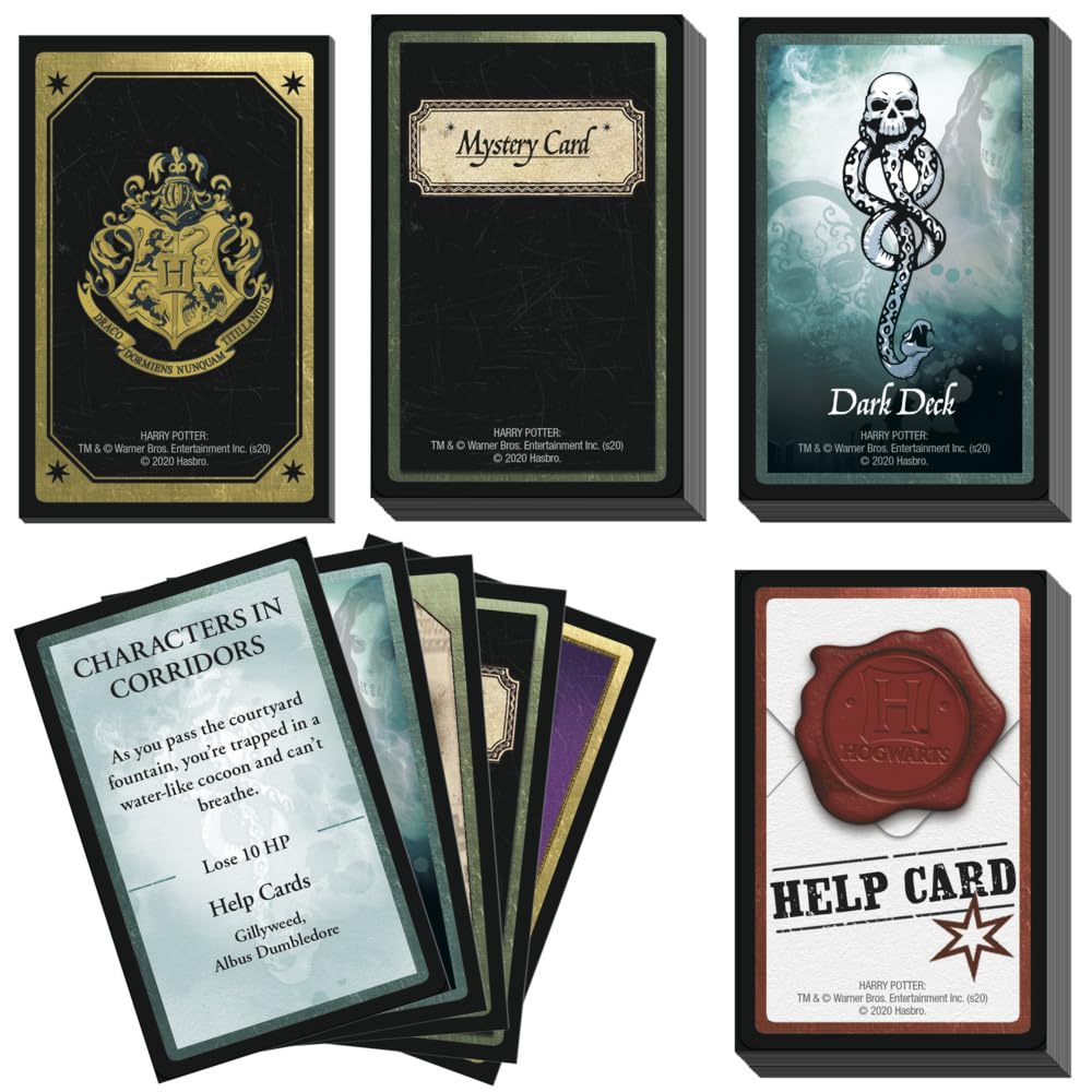 Clue Harry Potter Edition Board Game, Family Mystery Games for Kids, Teens, Adults, 8+