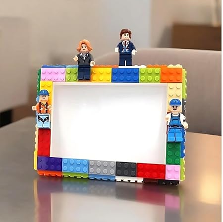 DIY Photo Frame with Lego Figures, Lego Photo Frame for Kids – Etrending