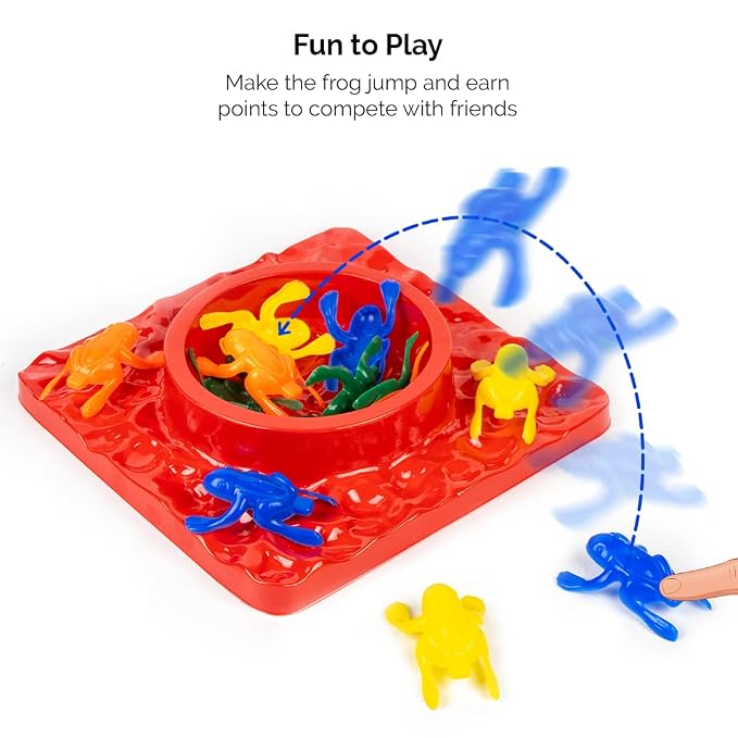 RATNA'S Flip Frog into the Pond Party & Fun Games Board Game