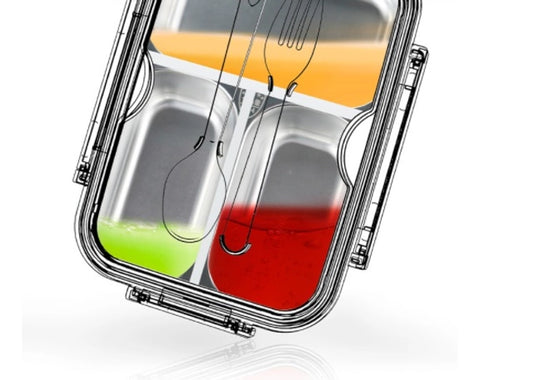 Insulated Lunch Box (3 Compartment)