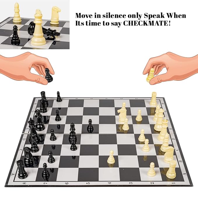 Ratna's Classic Strategy Game- Senior Champion Chess to Develop Strategy Building and Concentration (Big)