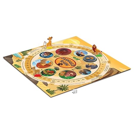 Jungle Run The Lion King Board Game | Relive The Life of Simba On The Board Game for