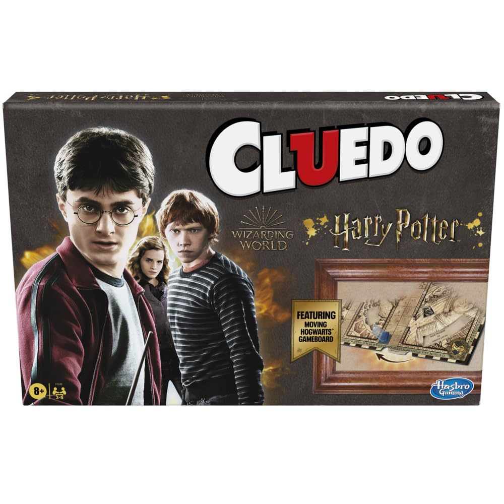 Clue Harry Potter Edition Board Game, Family Mystery Games for Kids, Teens, Adults, 8+
