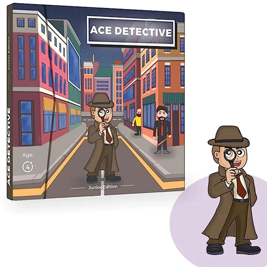 Ace Detective Junior Edition Magnetic Brain Games for kids ages 4 to 8 years