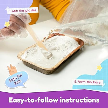 Bloomingo Art & Craft Kit for Shell Creations DIY Craft Kit