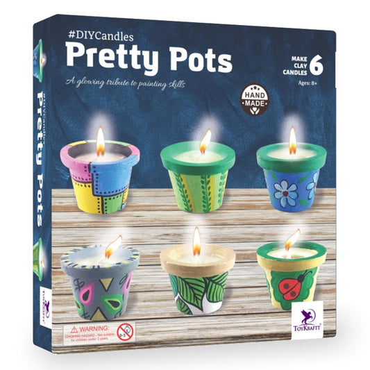 ToyKraft: Kids Painting Kit, DIY Diwali Candle Making Kit