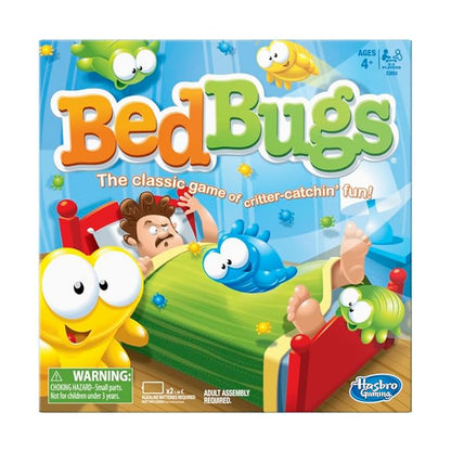 Bed Bugs Board Game | The Classic of Critter-Catchin’ Fun | Kids and Preschool Games | Ages 4 and Up | 2 to 3 Players | Family Games | Kids Gifts