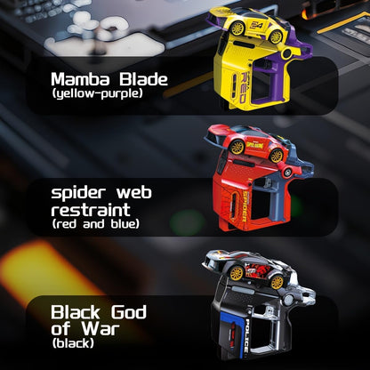 2 Player Infrared Battle RC Car Toy with Dual Remotes, Shoot & Knock Down Racing Game, Time Bound Dodge & Target Action, Interactive Remote Control Cars for Kids Boys & Girls