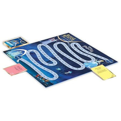 Disney Princess Cinderella Edition Royal Rescue Board Game | Roll The Die: Fun Board Game with Cards and Riddles and for Kids