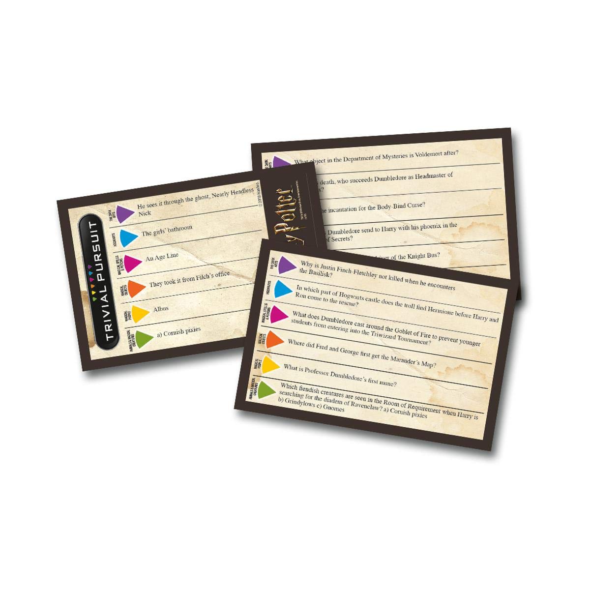 Winning Moves Harry Potter Trivial Pursuit Game- Bitesized