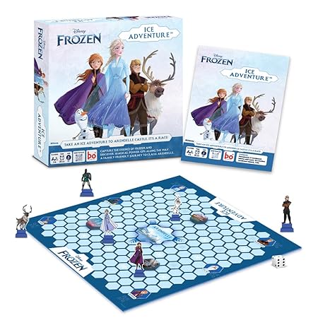 Ice Adventure Frozen Board Game | Race to Claim The Castle Game for Kids