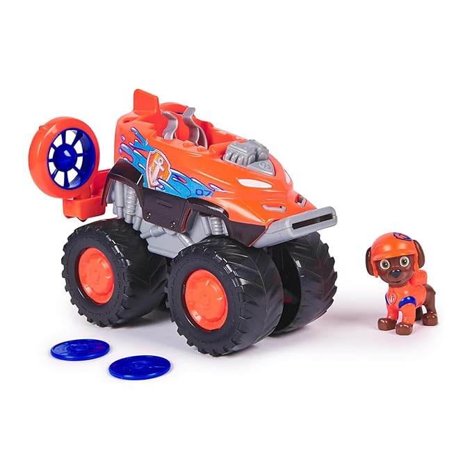 Paw Patrol Rescue Wheels - Collectable Action Car Figure - 2 Projectiles - Children's Toy for 3 Years and Above