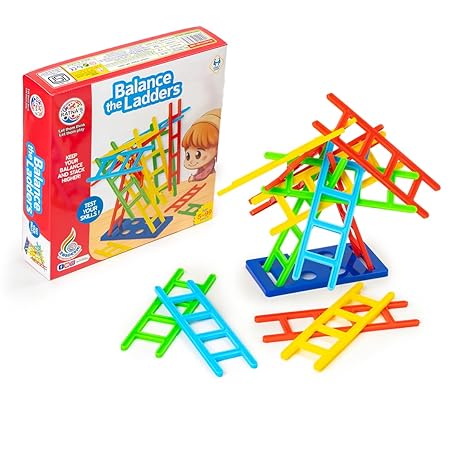 Ratna's Balance The Ladders Stacking & Balancing Skill Game
