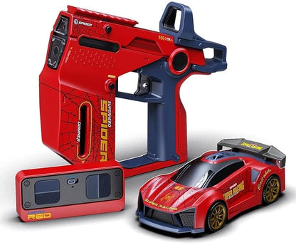 2 Player Infrared Battle RC Car Toy with Dual Remotes, Shoot & Knock Down Racing Game, Time Bound Dodge & Target Action, Interactive Remote Control Cars for Kids Boys & Girls