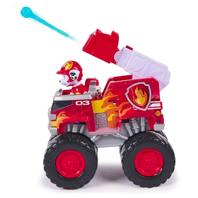 Paw Patrol Rescue Wheels - Collectable Action Car Figure - 2 Projectiles - Children's Toy for 3 Years and Above