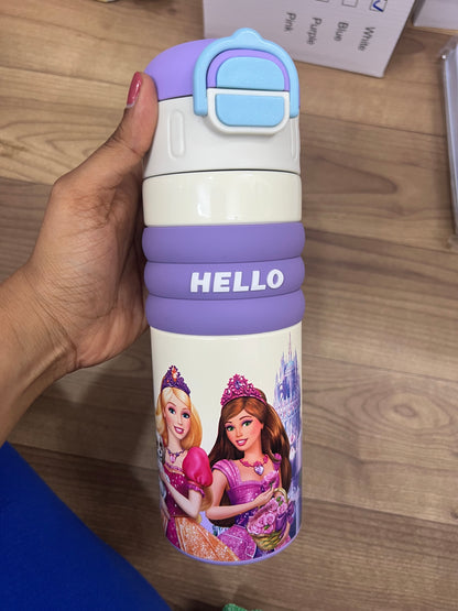 New character Twin Cup steel insulated bottles