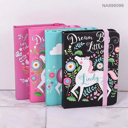 Mini Unicorn Notebook Diary for Kids