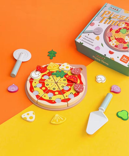 Wooden Pizza Set