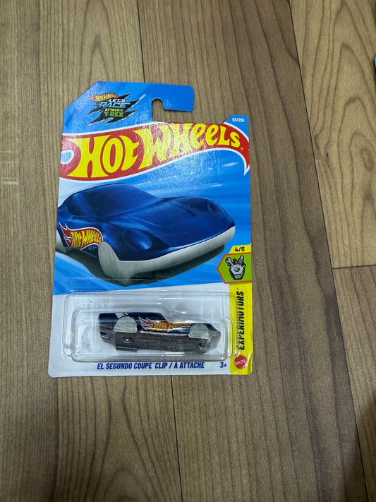 SINGLE HOT WHEELS CAR EL SEGUNDO COUPE CLIP ATTACHE