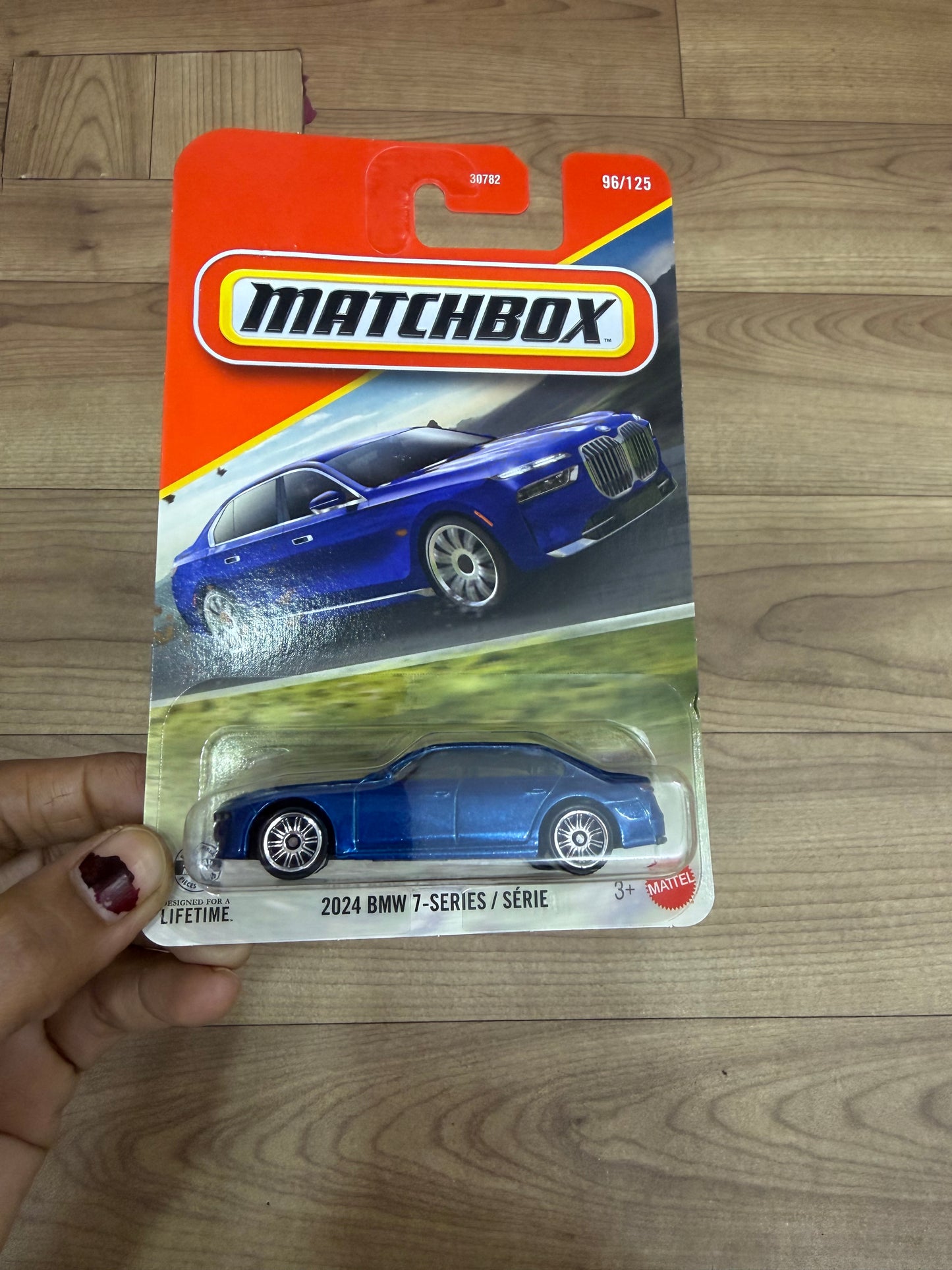 2024 BMW 7-SERIES- 30782 MATCHBOX SINGLE CAR