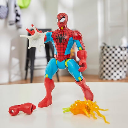 Spider-Man Marvel MixMashers Custom Mix-and-Match Action Figure & Accessories, 5-Inch-Scale Super Hero Toys for Kids Ages 4+