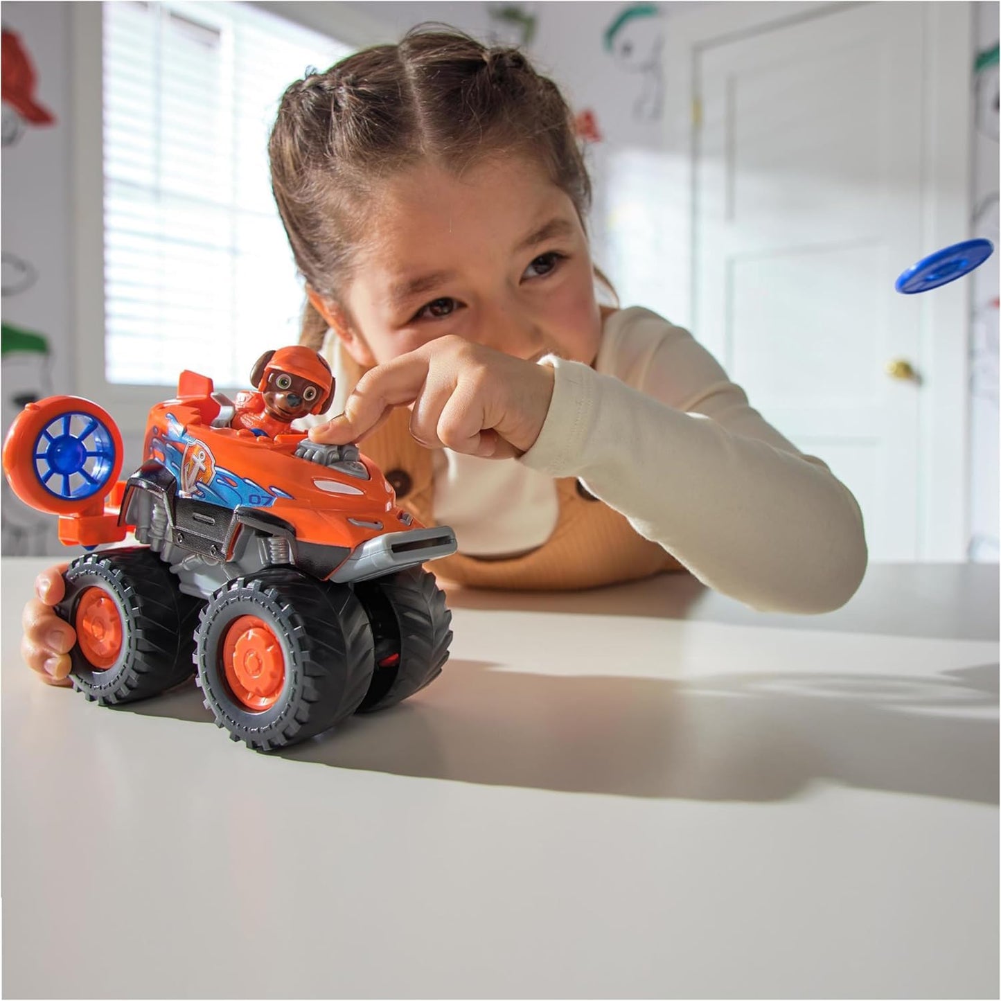 Paw Patrol Rescue Wheels - Collectable Action Car Figure - 2 Projectiles - Children's Toy for 3 Years and Above
