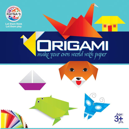 Ratna's Creative and Artistic game of Origami for kids.