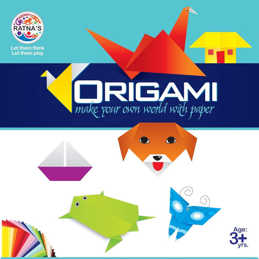 Ratna's Creative and Artistic game of Origami for kids.