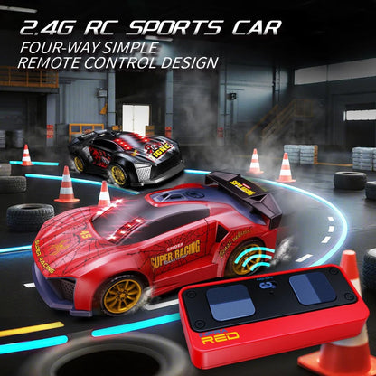 2 Player Infrared Battle RC Car Toy with Dual Remotes, Shoot & Knock Down Racing Game, Time Bound Dodge & Target Action, Interactive Remote Control Cars for Kids Boys & Girls