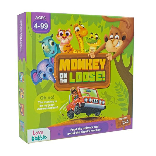 Monkey On The Loose!- Board Game