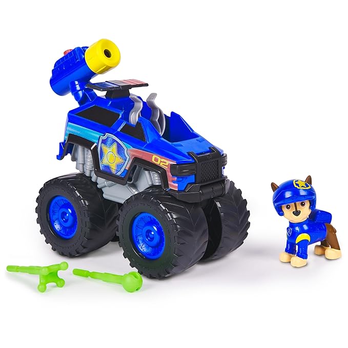 Paw Patrol Rescue Wheels - Collectable Action Car Figure - 2 Projectiles - Children's Toy for 3 Years and Above