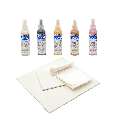 DOMS Metallic Fluid Acrylic Colour