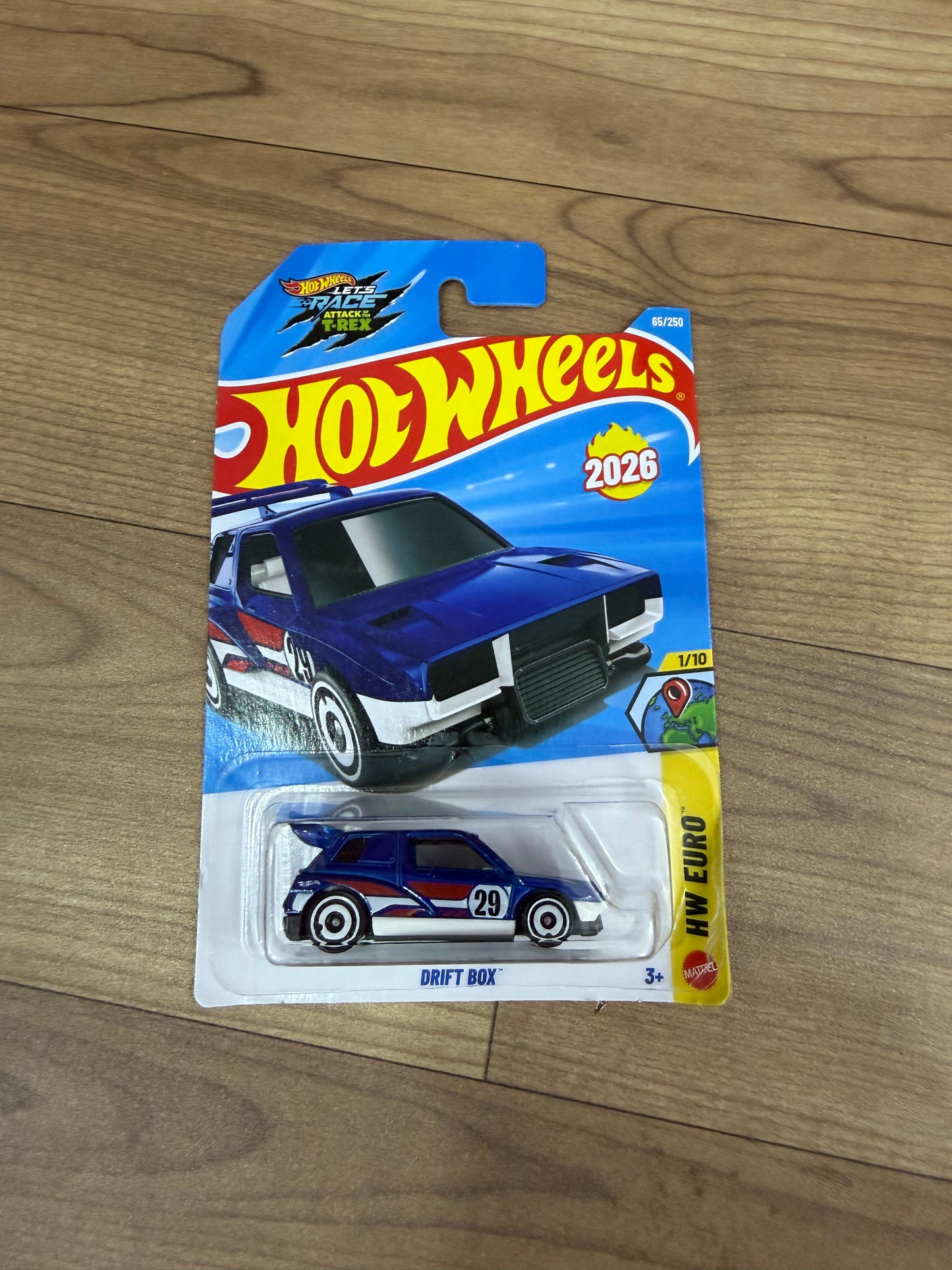 SINGLE HOTWHEELS CAR-  DRIFT BOX