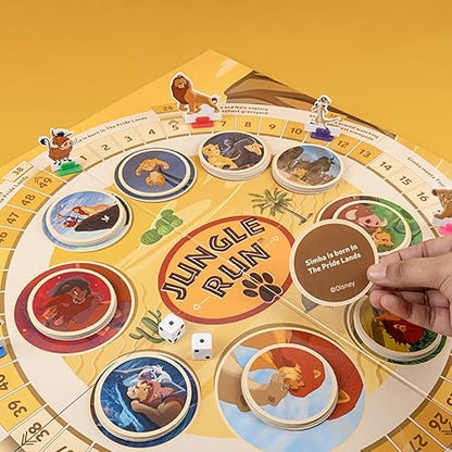 Jungle Run The Lion King Board Game | Relive The Life of Simba On The Board Game for