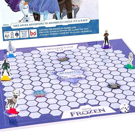 Ice Adventure Frozen Board Game | Race to Claim The Castle Game for Kids