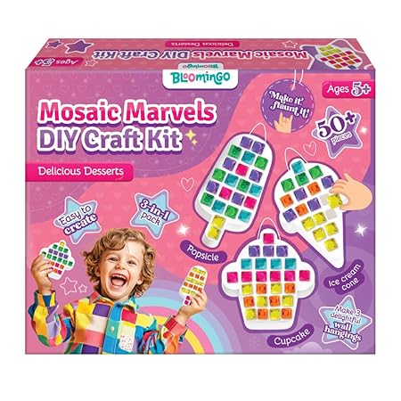 Delicious Desserts- Mosaic Marvels DIY Craft Kit