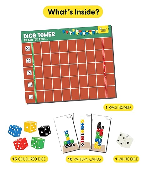 Clever Cubes DICE Tower, Educational Games, Activity Games