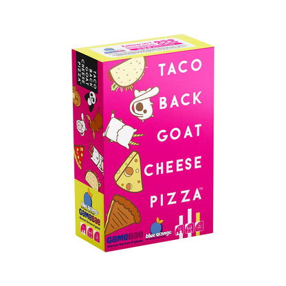 Funskool Taco Back Goat Cheese Pizza – Family Party Game & Travel Card Game | Great Gift for Kids, Teens & Adults | Ages 8+ | 2-8 Players I Taco Cat Goat Cheese Pizza On The Flip Side.
