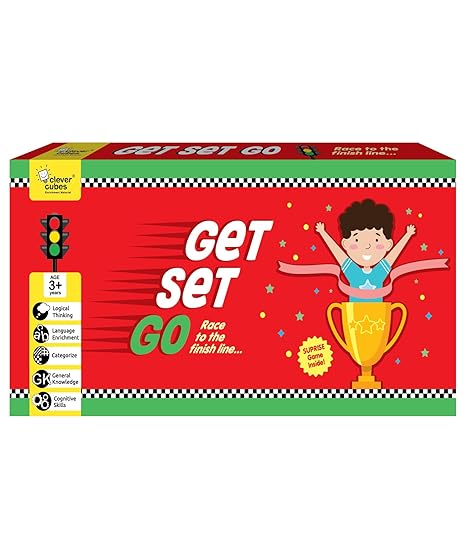 Clever Cubes Get Set Go Game. A Fun categorising Game. Educational Games