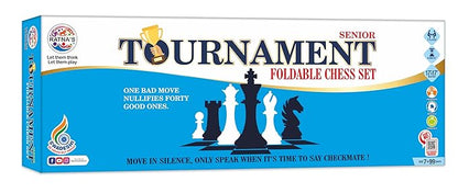 Ratna's Tournament Chess Set Senior 17" x 17" Rollable Matt Board for Mind challengers. Develops Concentration and Attention Span Building