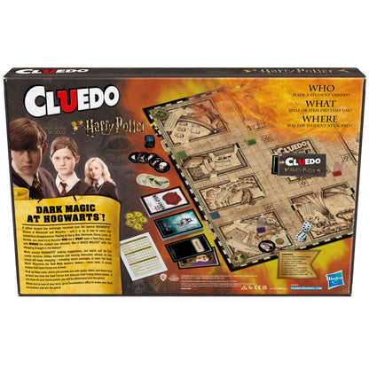Clue Harry Potter Edition Board Game, Family Mystery Games for Kids, Teens, Adults, 8+