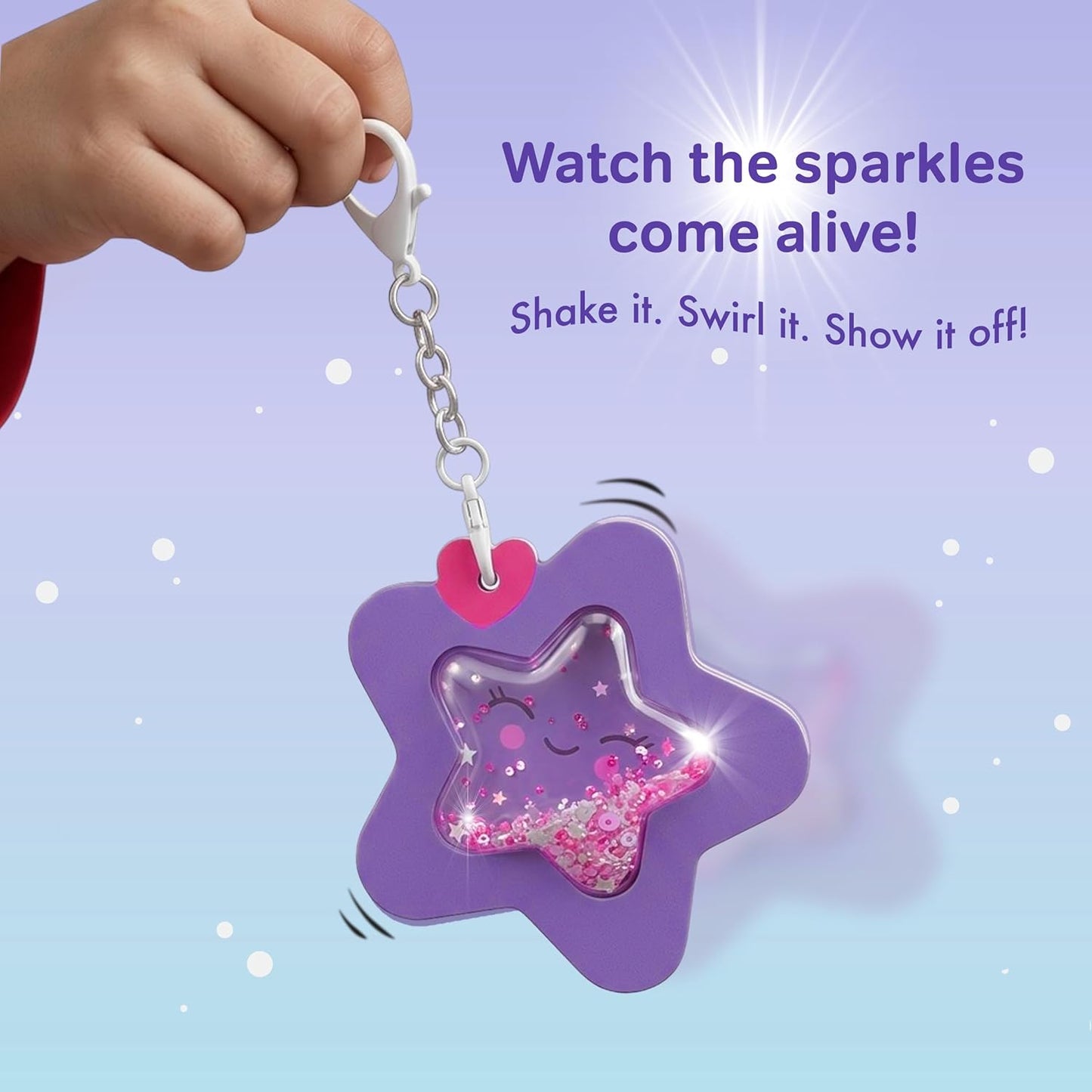 Chalk & Chuckles Joydomes, DIY Kawaii Shaker Keychain Making Kit
