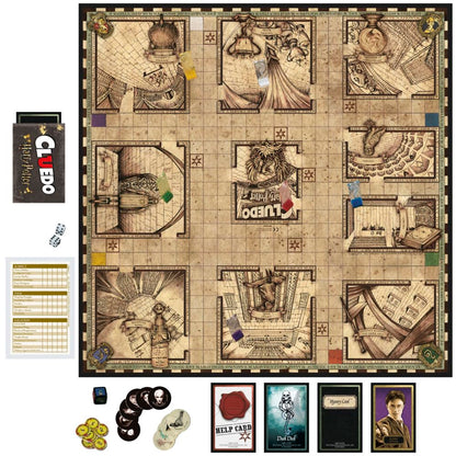 Clue Harry Potter Edition Board Game, Family Mystery Games for Kids, Teens, Adults, 8+