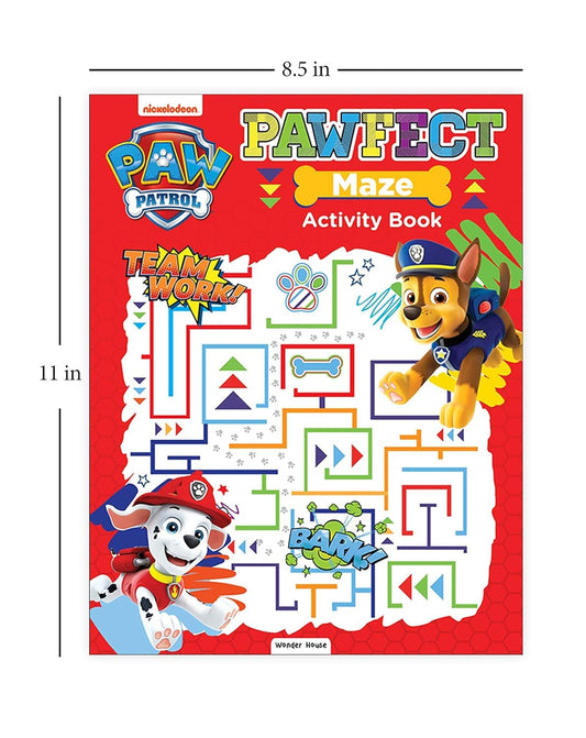 Paw Patrol Pawfect Maze Activity Book: Activity Books for Kids